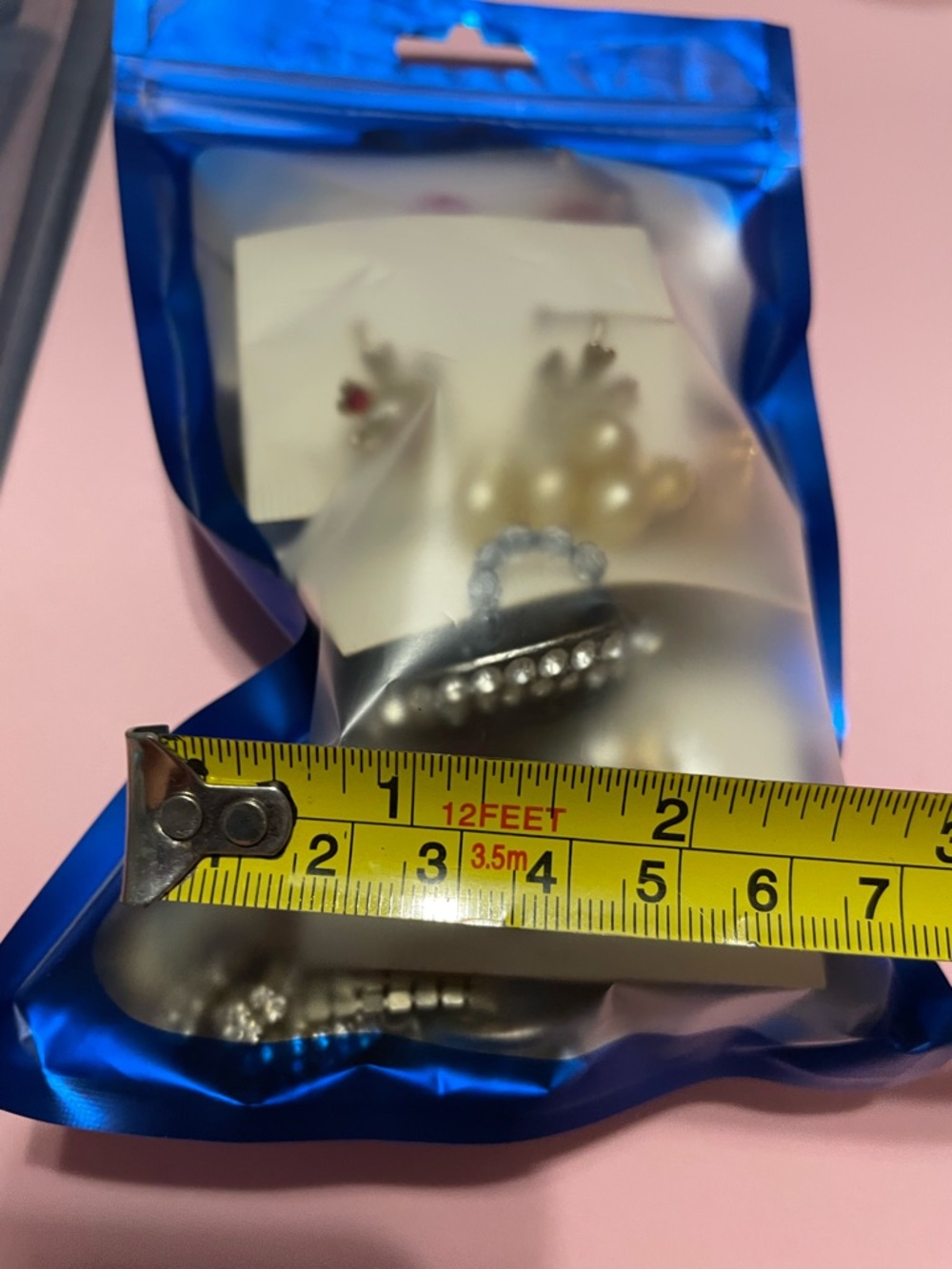 RESERVED 👑 Costume Jewelry Parts Bag Lot Bundle #9381 - Picture 4 of 4